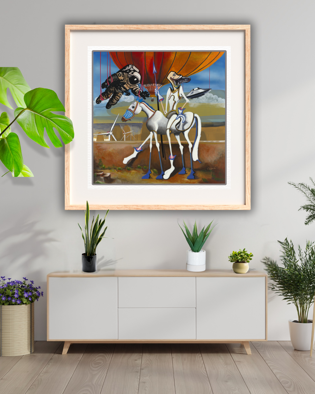 Art Prints - Signed Limited Edition - Titled: "Generacion Quixote"